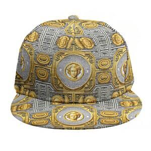 Baseball Cap With Flat Brim